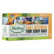 BioBag 13-gl. Tall Kitchen Trash Bags / 6 Pack / 72-ct.
