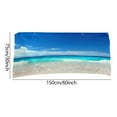 thumbnail image 3 of Fridja Microfiber Beach Towel Super Lightweight Colorful Bath Towel Sandproof Beach Blanket Multi-Purpose Towel For Travel Swimming Pool 30x60 Inch Clearance, 3 of 4
