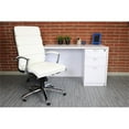 thumbnail image 3 of Pemberly Row Contemporary Executive Chair with Metal Chrome Finish, 3 of 6