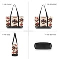 thumbnail image 6 of FORMRS Canvas Laptop Tote Bag for Women with 15.6" Computer Compartments Shoulder Handbag, Blue Cakes, 6 of 7