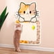 thumbnail image 5 of Rascador vertical de pared para gatos | Superficie de sisal resistente y antidescascarillado | Incluye juguetes para gatos (ratón o s) | Protector de muebles para gatos que ahorra espacio | Fácil, 5 of 6