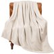 thumbnail image 1 of Bedelite Manta De Forro Polar, Tamaño Doble, Color Beige, Manta Para Sofá Y Cama, Lujosa Manta Acogedora Y Difusa De 59.8 X 79.9 In, Súper Suave, Cálida Y Ligera, Para Viajes, Camping, 1 of 5