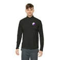 thumbnail image 4 of Yin-Yang - Purple - Unisex Quarter-Zip Pullover, 4 of 4