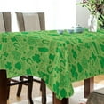 thumbnail image 3 of Coolnut Saint Patrick Clover Shamrock Tablecloth Rectangle Colorful Table Cloth Large Square Table Cover for Dining Kitchen Party 54"x72" Decor Gift, 3 of 7