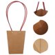 thumbnail image 3 of 10 bolsas de flores portátiles, impermeables, de papel, prácticas bolsas de regalo, bolsas de flores Kraft., 3 of 8
