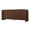 Walnut, variant on Farmhouse Wood Grain TV Stand for 70" TV, Curved Edge Media Console with Cabinet & Adjustable Shelves, Cable Management for Living Room
