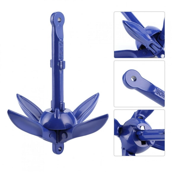 Boat Anchor, Compact Folding Boat Grapnel for Kayak for Sailing Fishing Boat for Raft for Canoe