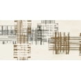 thumbnail image 2 of Goldberger, Jennifer 32x18 White Modern Wood Framed Museum Art Print Titled - Matrix Illusion  V, 2 of 4