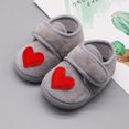 thumbnail image 3 of KEINXS Baby Sweet Shoes Newborn Boys Girls Toddler Shoes Red Heart Crib Shoes Non-Slip Baby Boys Girls Shoes Internal length 11.5, 3 of 5