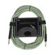 thumbnail image 1 of Eigraketly Cable de guitarra, Cable de alambre, línea de reducción de ruido, Cables blindados trenzados de Color, accesorios para amplificador Accesorios para instrumentos musicales Verde, 1 of 6