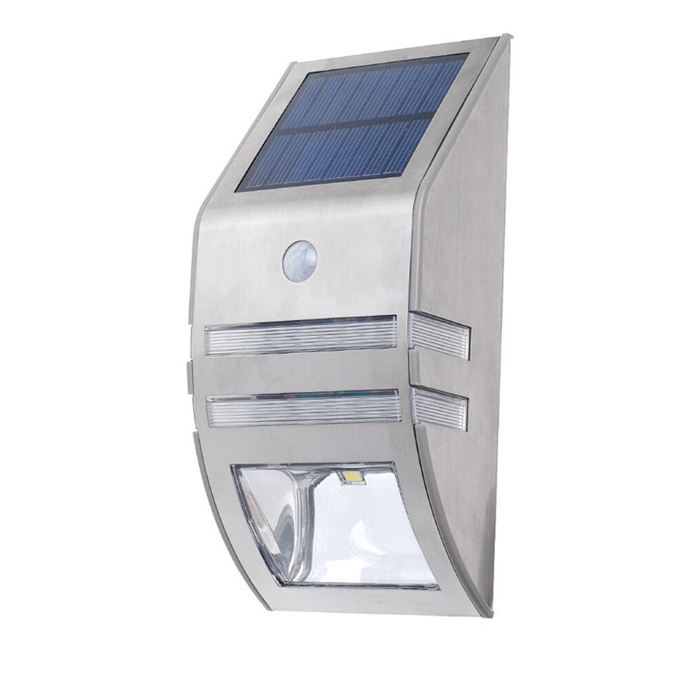 Solar Wall Light Sensor Rechargeable LED Lamparas Recargables Sconce Outdoor Lights Motion