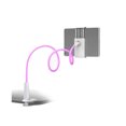 thumbnail image 1 of Universal Spiral Flexible Clip On Mobile Phone Tablet Stand Mount Holder Bracket-Pink, 1 of 5
