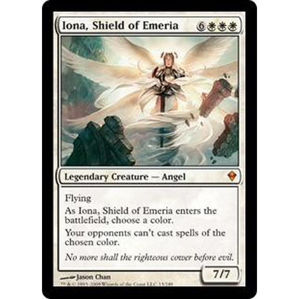 Mtg Zendikar Iona Shield Of Emeria Foil Walmart Com Walmart Com