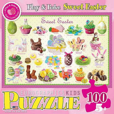 Easter Jigsaw Puzzles - EuroGraphics Sweet Easter 100-Piece Puzzle