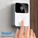 thumbnail image 1 of Timbre de video inalámbrico con cámara, timbre de puerta de seguridad recargable WiFi visual inteligente de gran angular, audio de 2 vías, detección de movimiento, visión nocturna HD MinLou Batería, 1 of 2