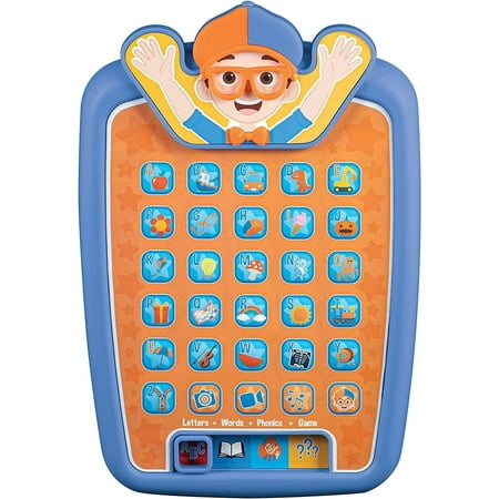 eKids Blippi Kids Tablet for Preschool Learning, Toddler Tablet with Educational Games and ABC Learning for Toddlers and Fans of Blippi Toys