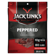 Jack Link's Beef Jerky, Peppered, 3.25 oz
