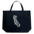 thumbnail image 1 of LA Pop Art Large Word Art Tote Bag - California State, 1 of 2