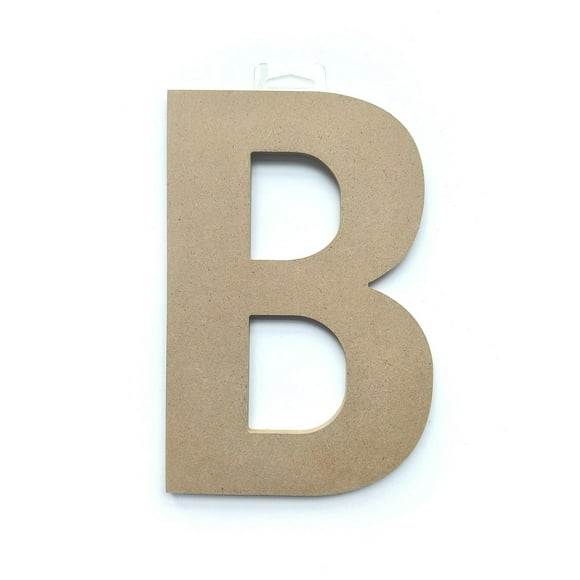 Lettre B en bois du décor Lerman Lettre B en bois