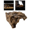 thumbnail image 3 of pitrice Simulation Reptile Hiding Cave Hole Adornment Artificial for Turtle Tortoise Large, 3 of 9