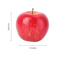 thumbnail image 2 of Fake Fruit Photo Props Artificial Apples Display Prop Home Wedding Showcase Decorations (Red), 2 of 4