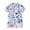 8Multicolour, variant on Djtdsds Kids Girls UPF 50 Sun Protection Short Sleeve One Piece Swimsuit Tropical Fruit Floral Print Bathing Suit for Beach Pool Summer Activities Size:2-3 Years