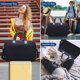 thumbnail image 5 of Bolsa de lona de viaje para mujer, bolsas de noche para fin de semana, bolsa de lona de gran capacidad para llevar, bolsa de gimnasio deportiva, 5 of 5