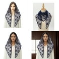 thumbnail image 2 of Misright Lacy Veil Spanish Head Covering for Catholic Chapel Bridal Wedding Dress Veil, 2 of 12