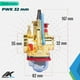 thumbnail image 2 of Carburador Racing PWK 32mm Moto Universal 200-250Cc Kinlley, 2 of 8