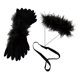 thumbnail image 3 of Alas y diademas para muñecas DIY, adorables adornos para disfraz de muñeca, accesorios para vestir Negro, 3 of 9