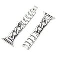 thumbnail image 3 of Link Bracelet for Apple Watch, Fits Series 11/9/8/7/6/5/4/3/2/SE/Ultra, Simple and Stylish Compatible with 38mm 40mm 41mm 42mm 44mm 45mm for Women, 3 of 10