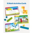 thumbnail image 3 of Math Manipulatives, Math Game for Kids 3-8 with Number Counting Snap Linking Cube, 1st Grade Math Flashcards Toy Gift for Preschool Learning, 3 of 5