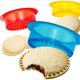 thumbnail image 2 of Inteprter Pack of 5 Sandwich Maker Plastic Set Pastry Sandwiches Round Bread Dessert Baking Mold Lunch Cakes Making Toast Shaped Type2, 2 of 6