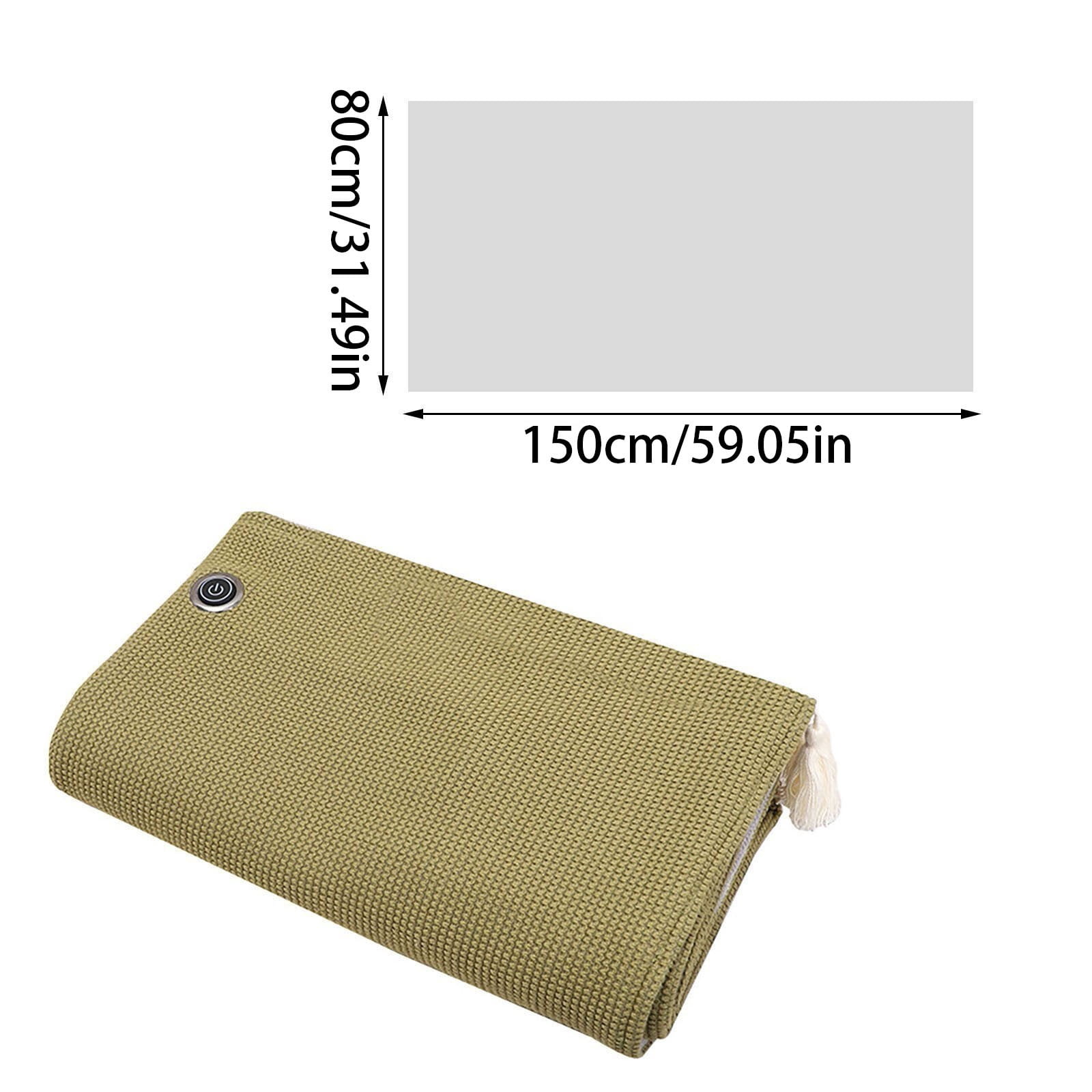 Portable Heated Shawl Wraps for Women, USB Heated Warm Fleece Shawl & Wrap, Heated Blanket with Soft Knit Shawl, Intelligent Electric Heating Blanket Kneepad for Home Outdoor Travel