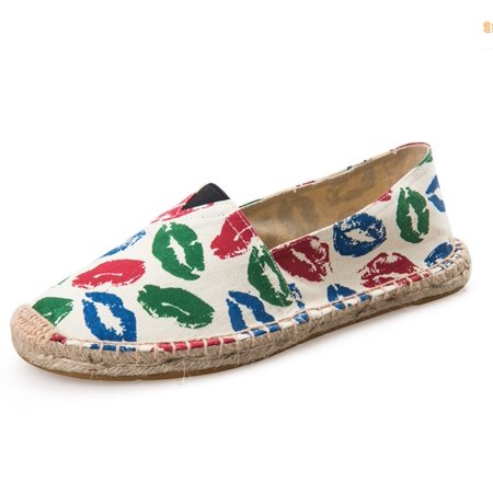 

Mens and Womens Espadrilles Breathable Slip On Flats Shoes