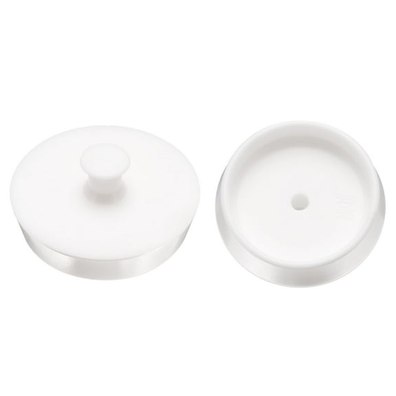 2Pcs Drain Stopper, Silicone Bathtub Stopper 2-1/8"	 to 2 -3/16" with Handle for Laundry, Sink, Washbasin Cover