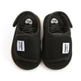 thumbnail image 7 of Zwiiyzr 2024 Baby Girls Sandals Infant Toddler Shoes Open Toe Slip On Spring Summer Comfortable Breathable Mesh Flat Soft Soled Sandals 6-12 Months Black, 7 of 7