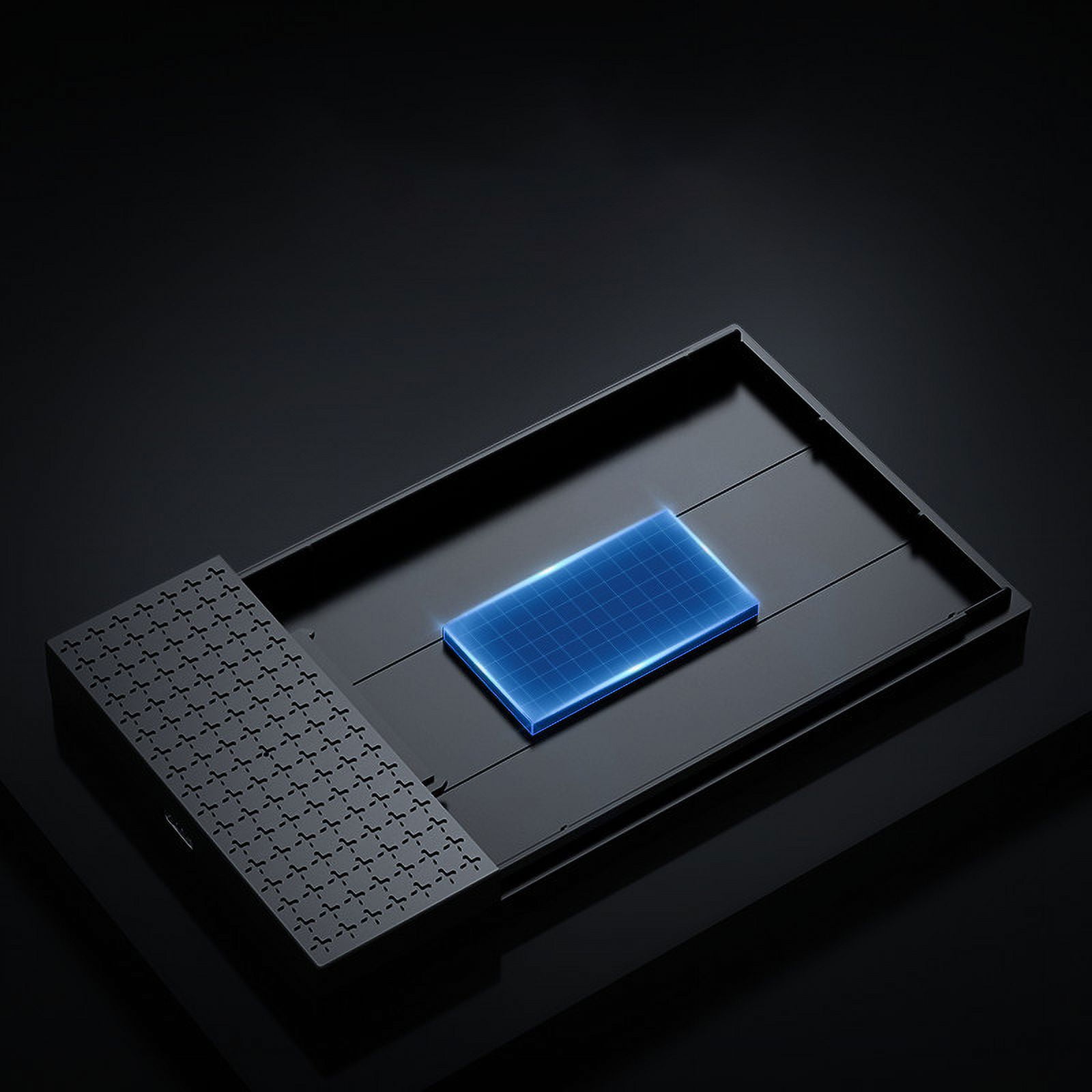 External Hard Drive Enclosure for 2.5" SATA HDD/SSD 5Gbps USB 3.1 Type-C Connectivity for Backups and File Transfers