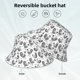 thumbnail image 2 of Fotbe Retro Rooster Sombrero Tipo Pescador con Estampado – Sombrero de Sol de Algodón de Moda para Playa, Golf, Pesca, 2 of 6
