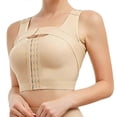 thumbnail image 1 of Post-surgery Closure Bra For Posture Corrector Compression Shapewear With Support Band-skin Color-26, 1 of 5