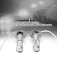 thumbnail image 6 of Brrnoo Fog Lights, 2Pcs 100W 1200LM 8000K Car LED Headlight Bulbs Kit Fog Lamp Daytime Running Light Bulb For H3, 6 of 7
