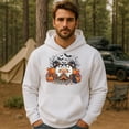 thumbnail image 4 of Retro Cute Ghost – T-Shirt, Hoodie & Sweatshirt – Halloween Fall Camping – Family Fun and Festive, 4 of 6