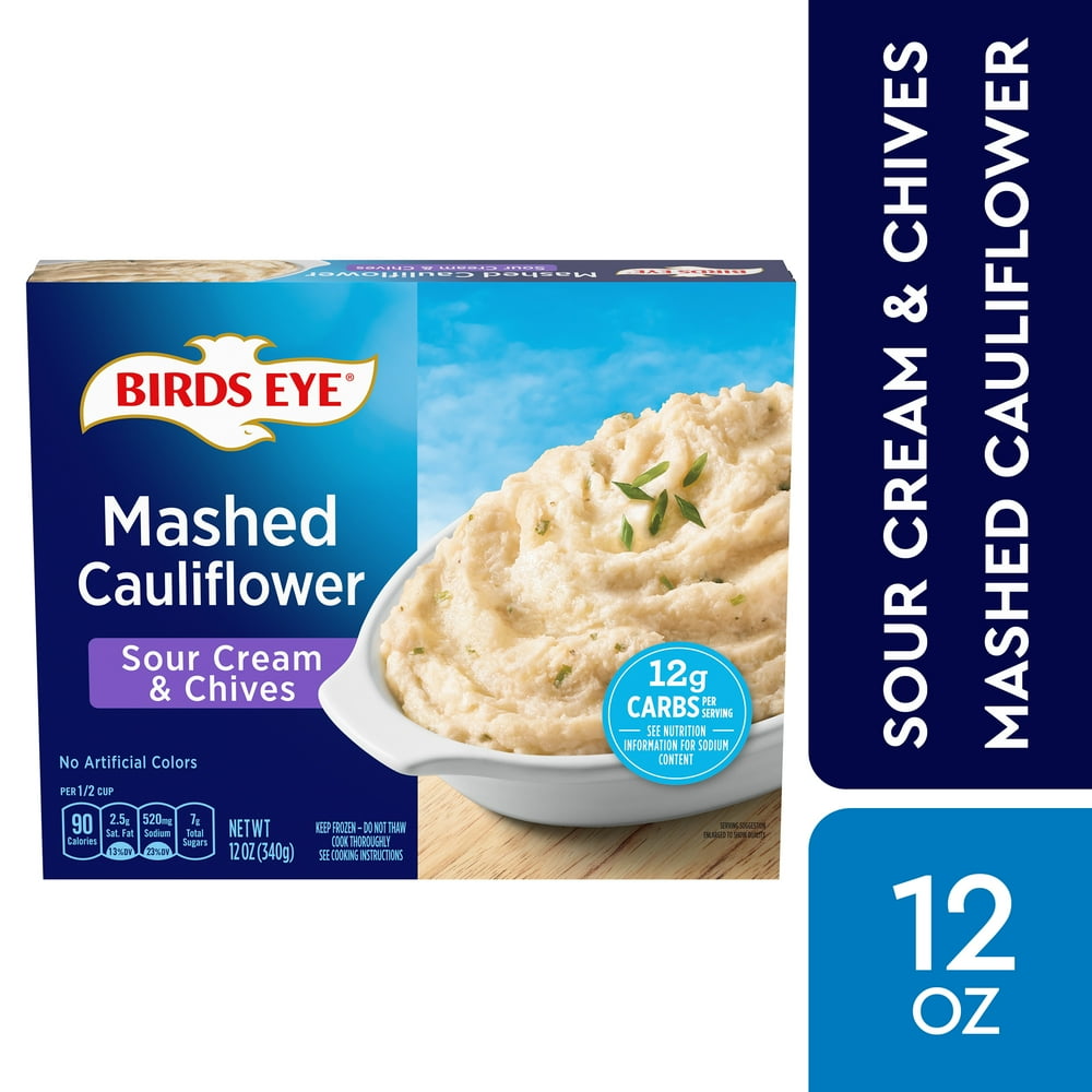 Birds Eye Veggie Made Mashed Cauliflower with Sour Cream & Chives, 12