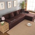 thumbnail image 2 of 2024 Puseky L Shape Sofa Covers  Polyester Fabric Stretch Slipcovers 3 + 2 seat for Sectional sofa  Coffee Corner Sofa Cover, 2 of 15