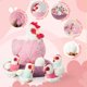 thumbnail image 3 of Peluche de peluche XYHQYB Pollo con 4 pollitos, 3 of 8