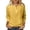Yellow, variant on Womens Summer Tops Long Sleeve Workout Tops Crop Top Long Sleeved Leggings Shirts Women Stylish Women Star for Blouses Small Laced Shirt Womens Casual Short Sleeve Periwinkle Shirt XXL