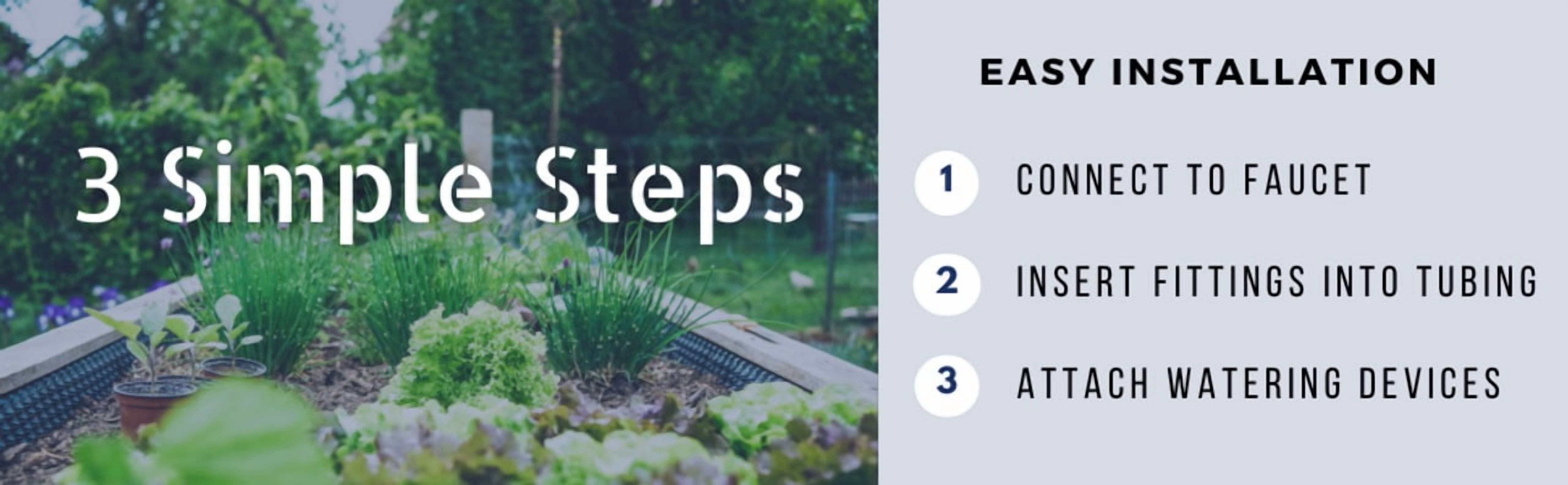 DripWorks Garden Bed Drip Irrigation Kit