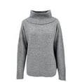 thumbnail image 6 of Sevevn Women's Sweater Long Sleeve Tops 2025 Fall Loose Knit Pullover Sweaters, 6 of 9