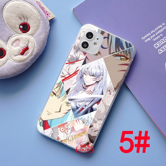 Samsung J7 Prime J8 M31 Note 10 Lite Plus 20 Ultra 8 9 S10 Funda Blanda 766LLM Inuyasha