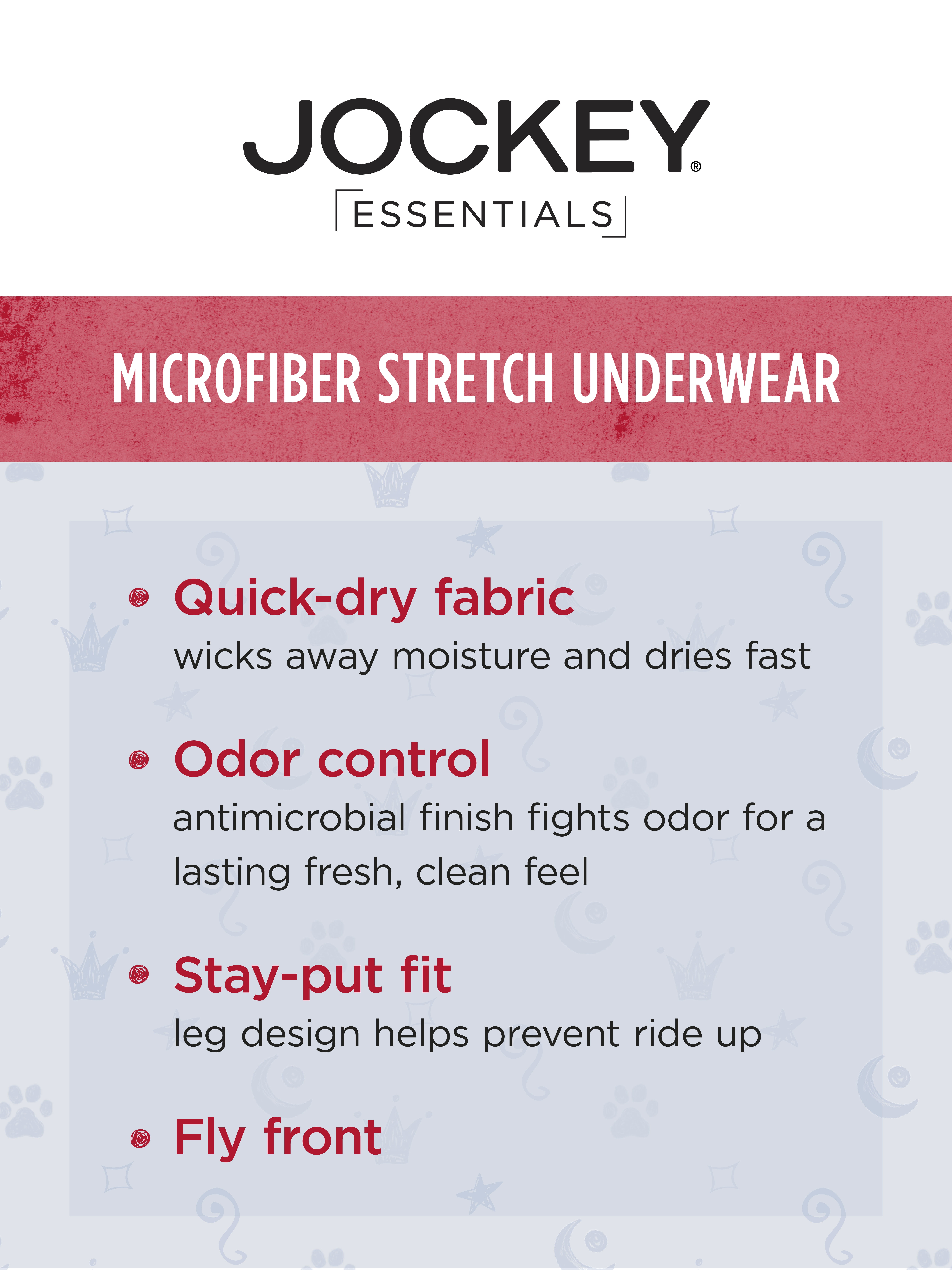 NEW Jockey Microfiber Stretch Boyshort Shapewear Panties 4026 Black L